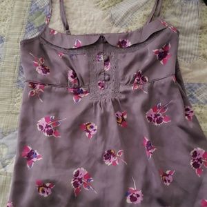 Silk tank top American eagle